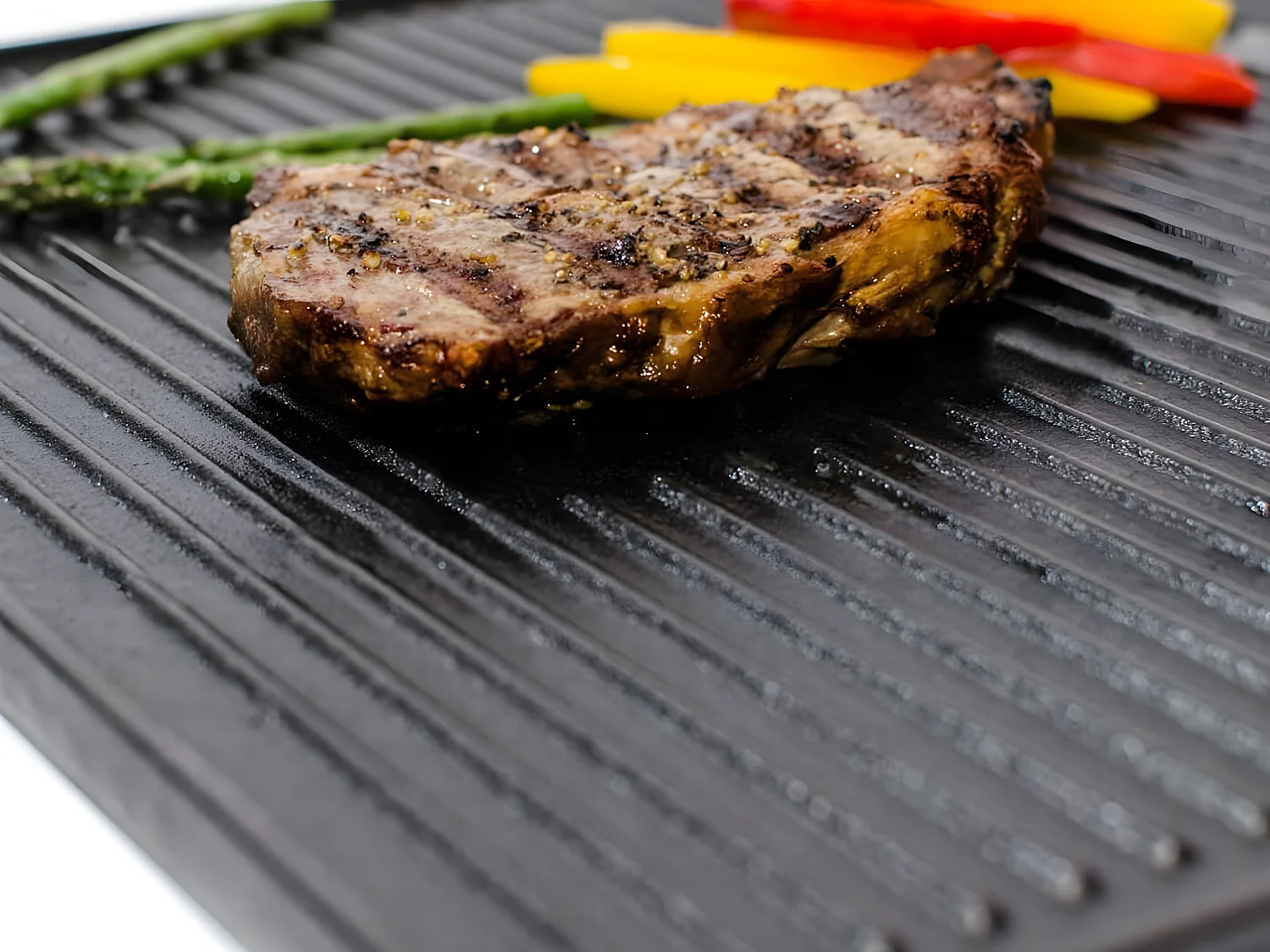 Plancha en fonte universelle double face 38,8 x 37,5 cm Char-Broil