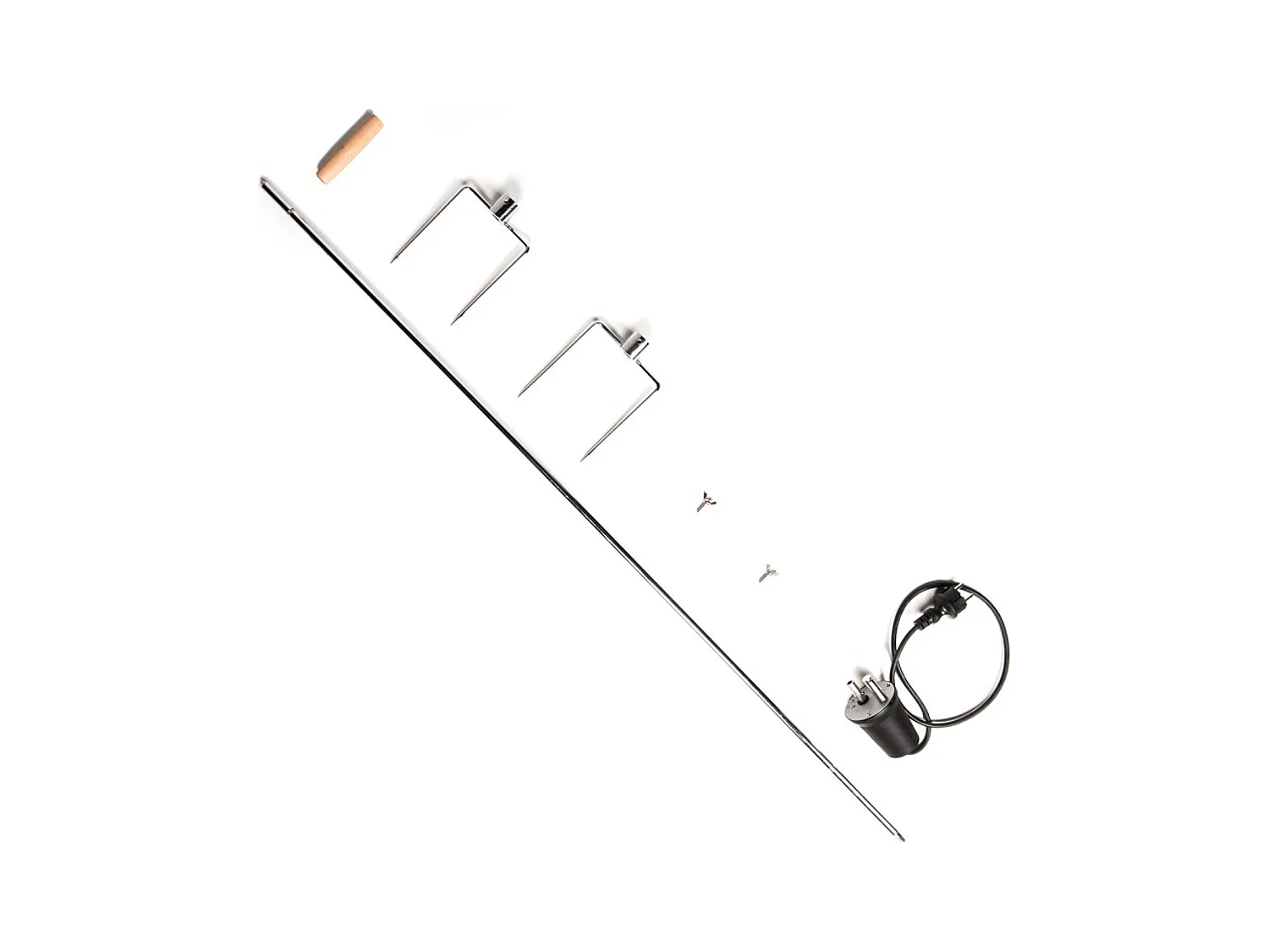 Drehspieß-Set für Grill und Rotisserie - Somagic