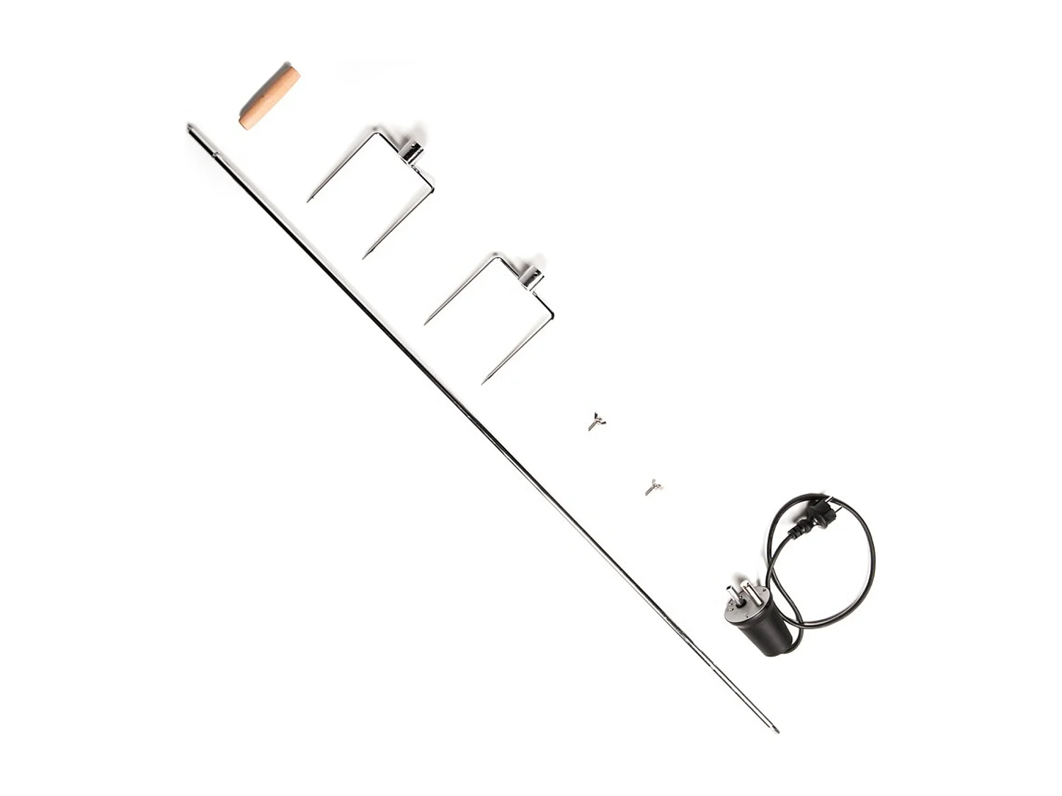 106 cm barbecue spit kit