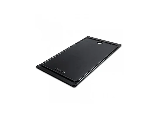 Plancha fonte émaillée double face 43 x 21 cm pour barbecue à gaz 3 brûleurs - Somagic