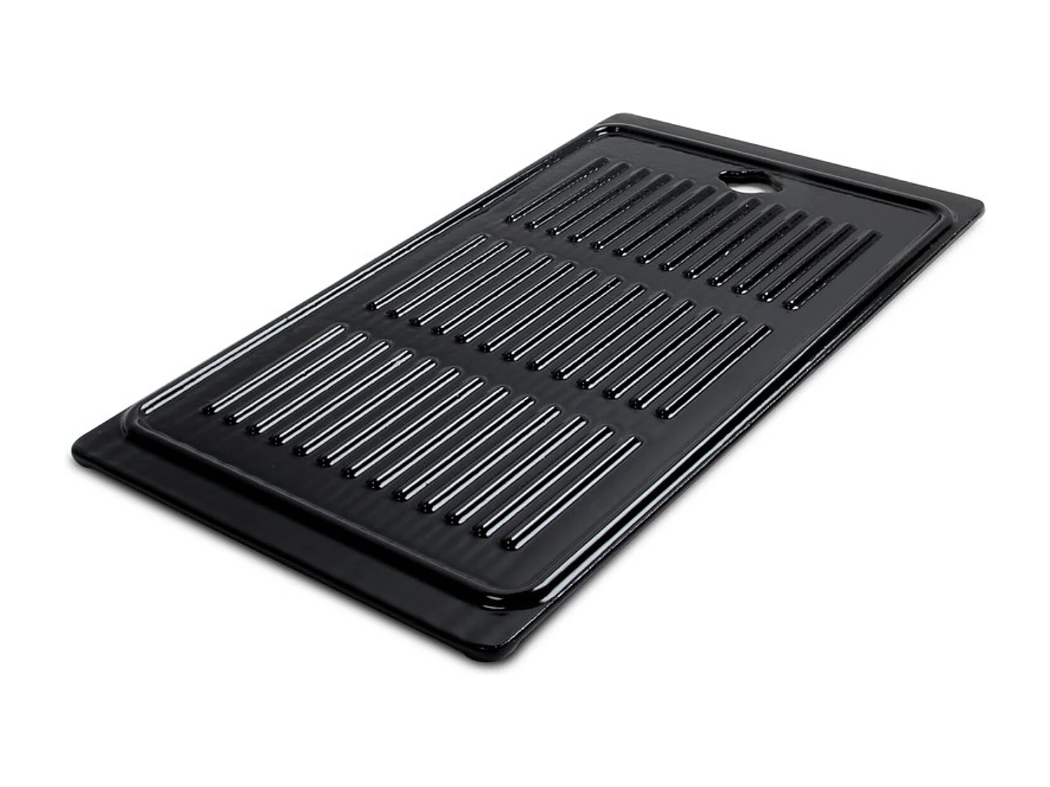 Plancha fonte émaillée double face 43 x 21 cm pour barbecue à gaz 3 brûleurs - Somagic