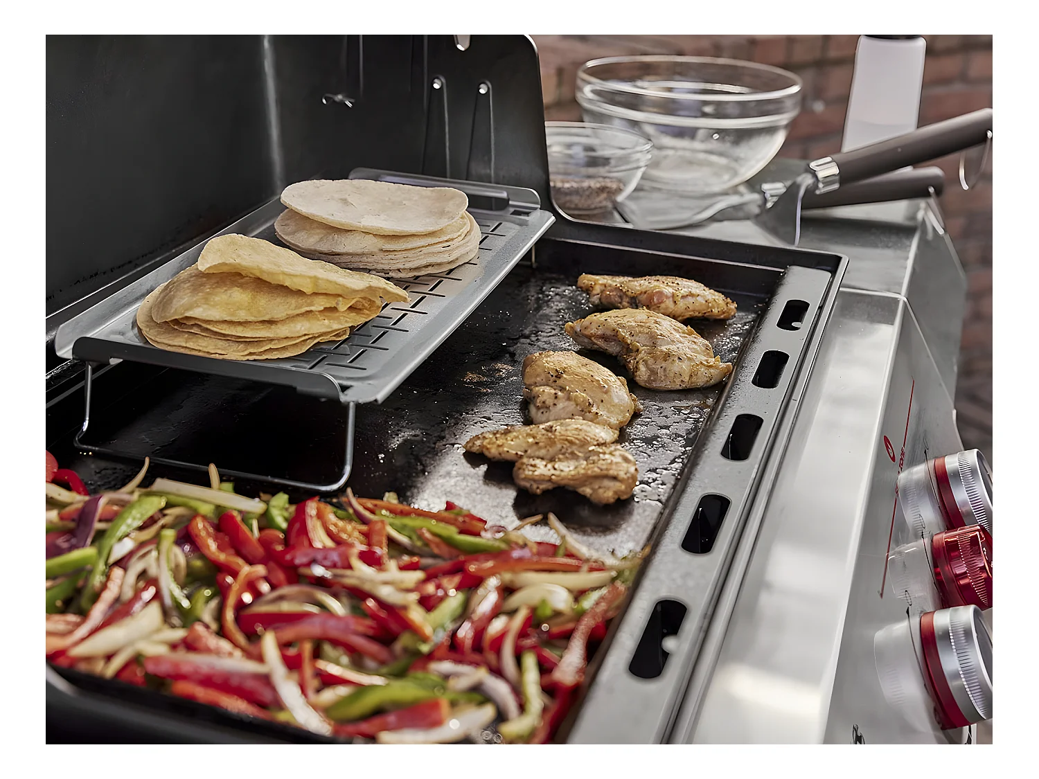 Plancha grand format pour Genesis 3 brûleurs - Weber