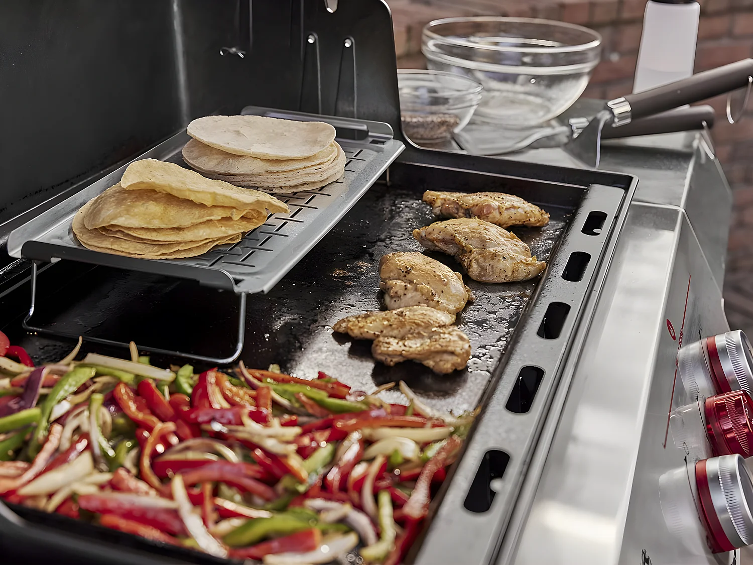 Plancha grand format pour Genesis 3 brûleurs - Weber