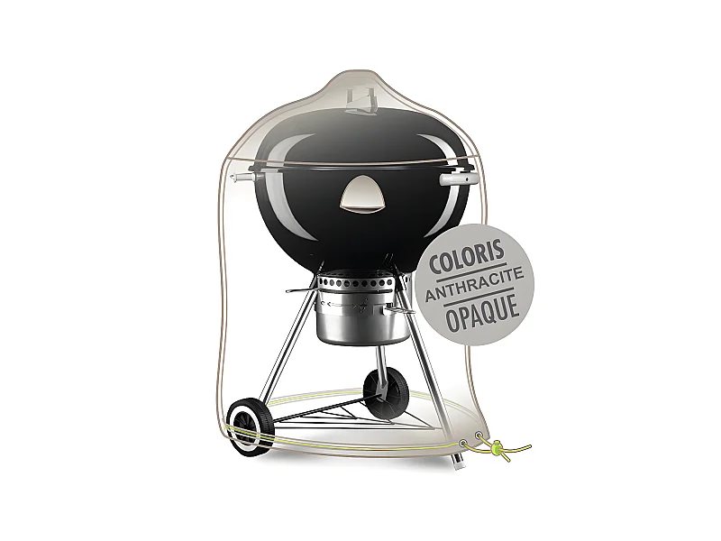 Housse pour barbecue rond kettle Cover Air - Ø 70 x 80 cm - Jardiline