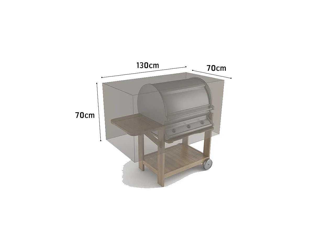 FUNDA PROTECTORA BARBACOA 70X130X70 CM NORTENE
