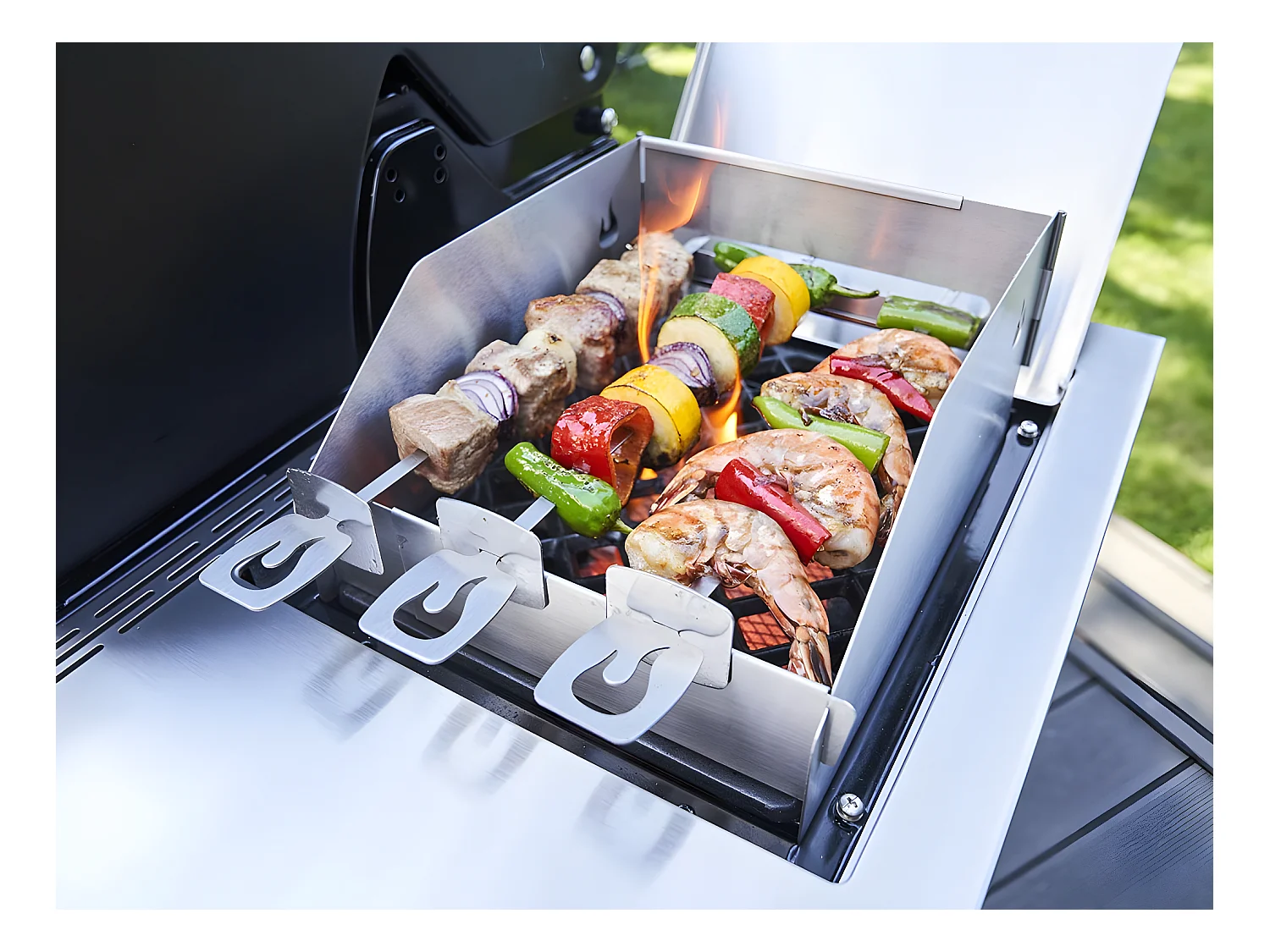 Wind protector pour zone de saisie pour barbecues Professional Pro - Char-Broil