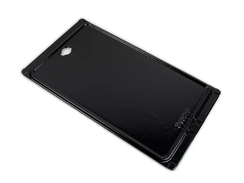 Plancha fonte émaillée double face 43 x 23 cm pour barbecues gaz 4 brûleurs - Somagic