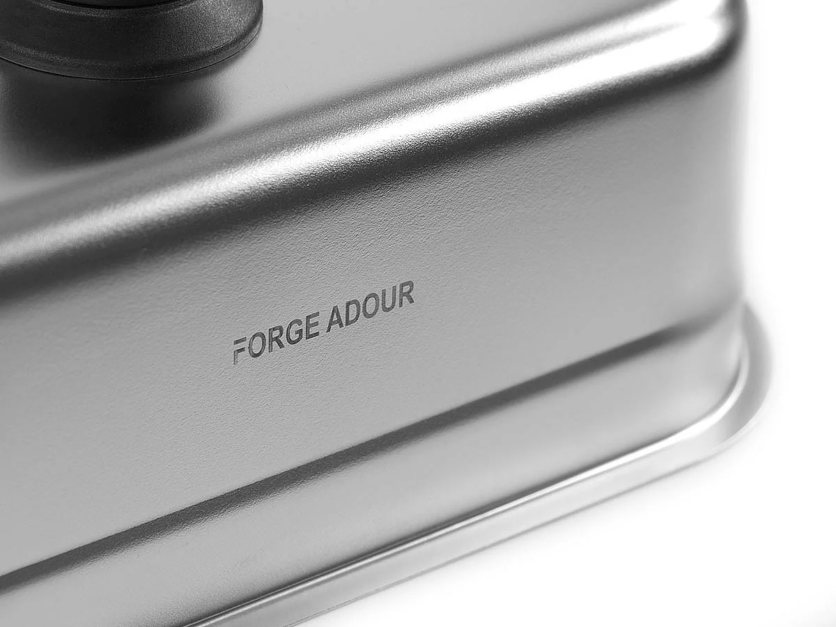 Cuiseur inox rectangulaire pour plancha - FORGE ADOUR