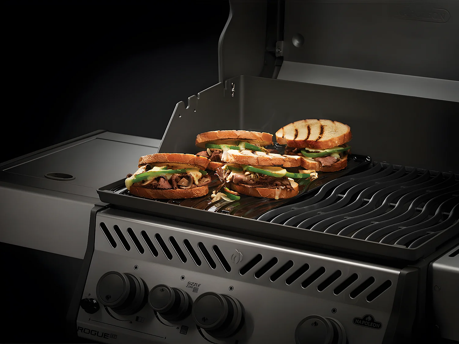 Plancha pour barbecue à gaz Napoléon Rogue R425, R425-1, R525-1 & R625-1