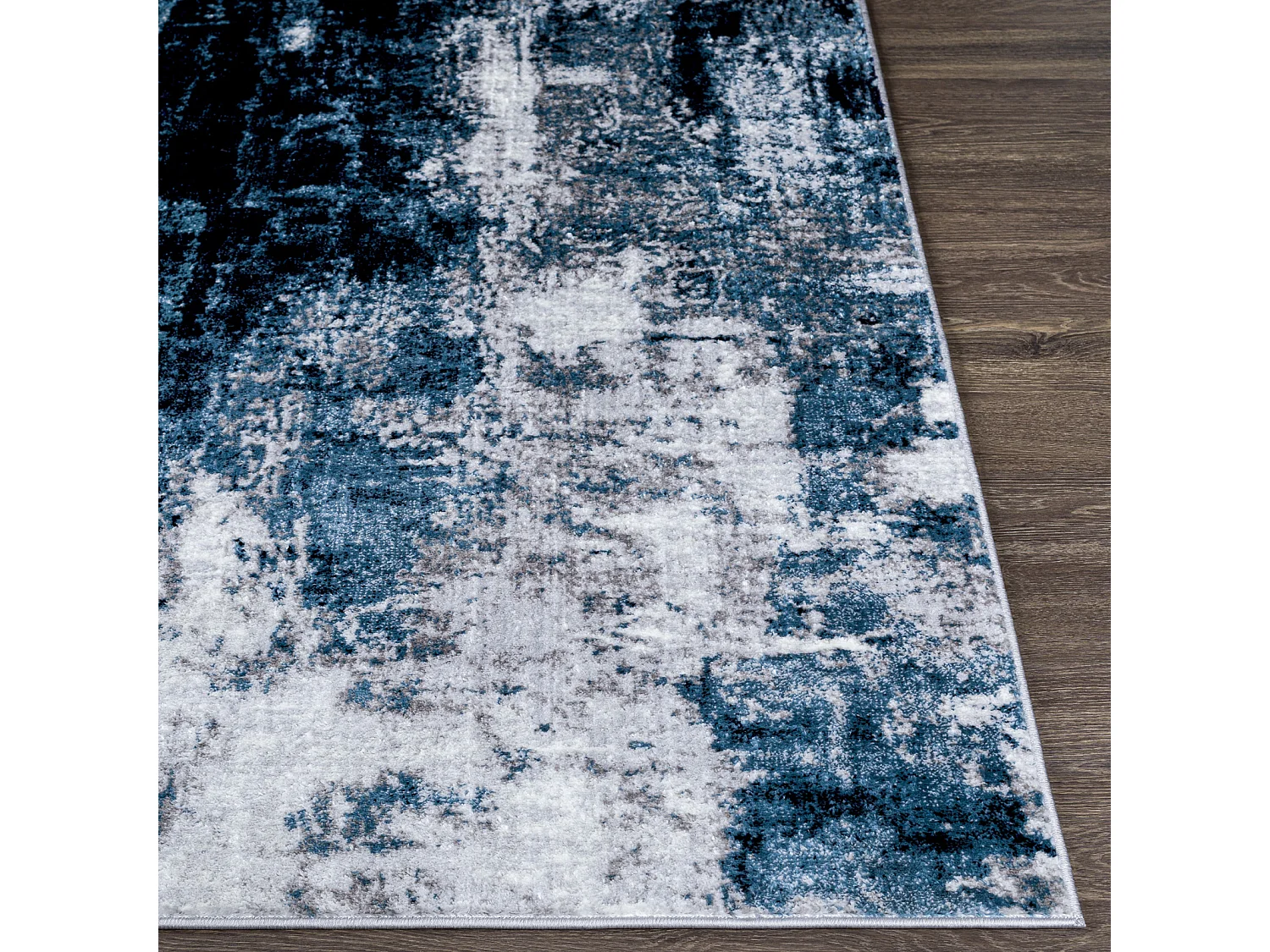Modern Abstract Tapijt - Blauw/Grijs - 200x275cm - GIULIA