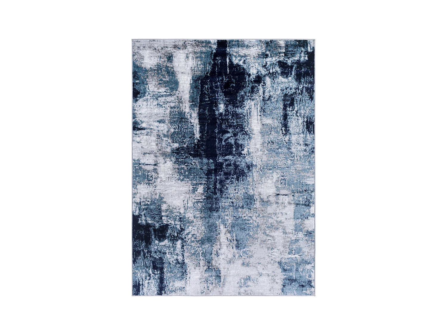 Tapis Abstrait Moderne - Bleu/Gris - 160x220cm - GIULIA