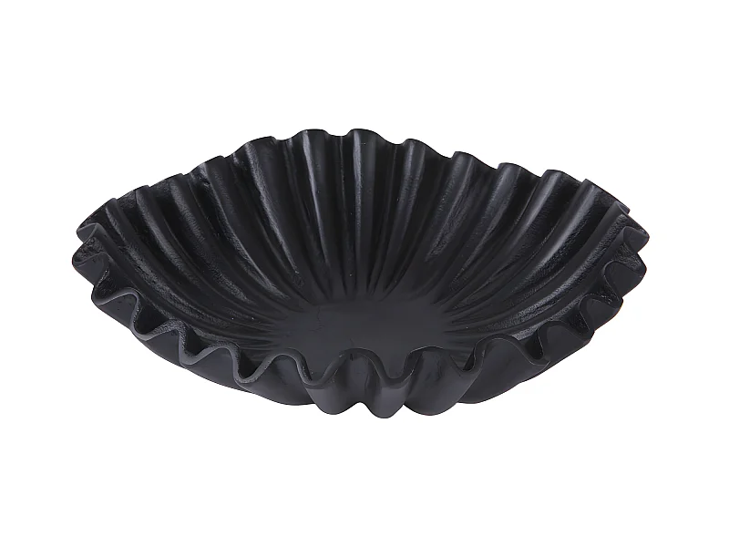 Coupe ronde Rosalie noir 35 cm Table Passion