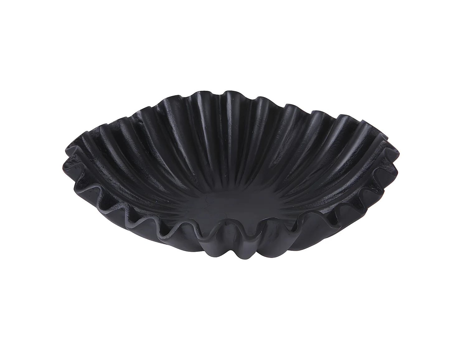 Coupe ronde Rosalie noir 35 cm Table Passion