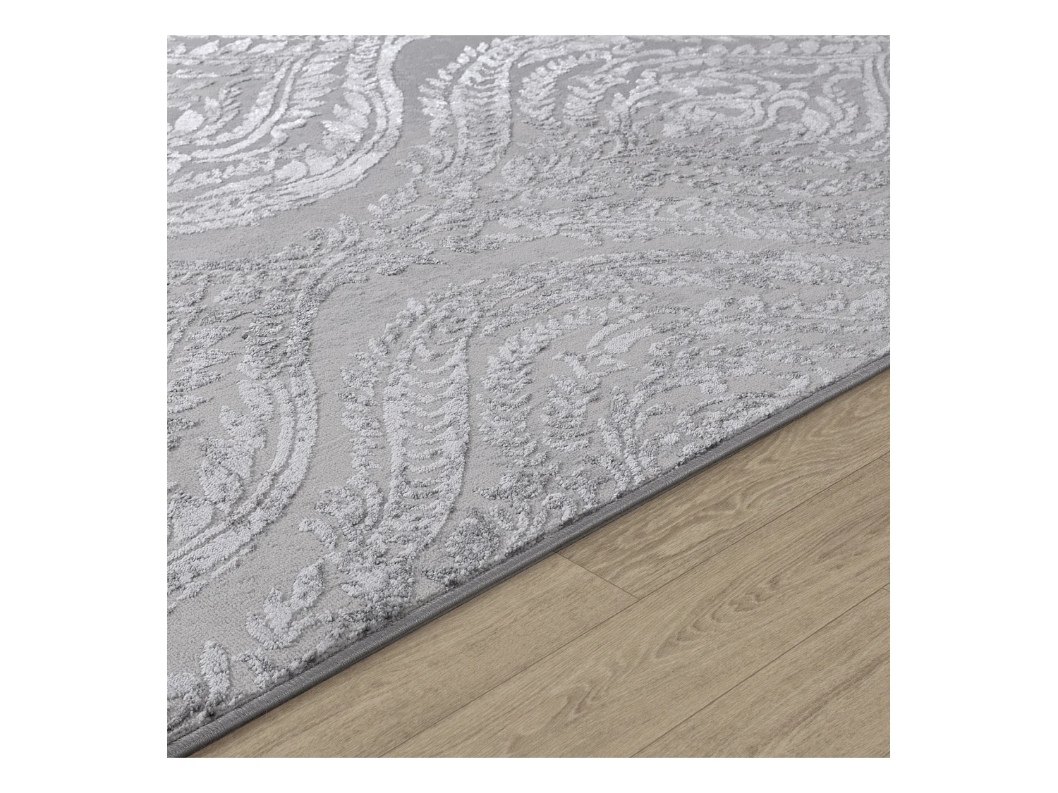 Tapis Vintage Oriental - Blanc/Gris - 120x170cm - INGRID