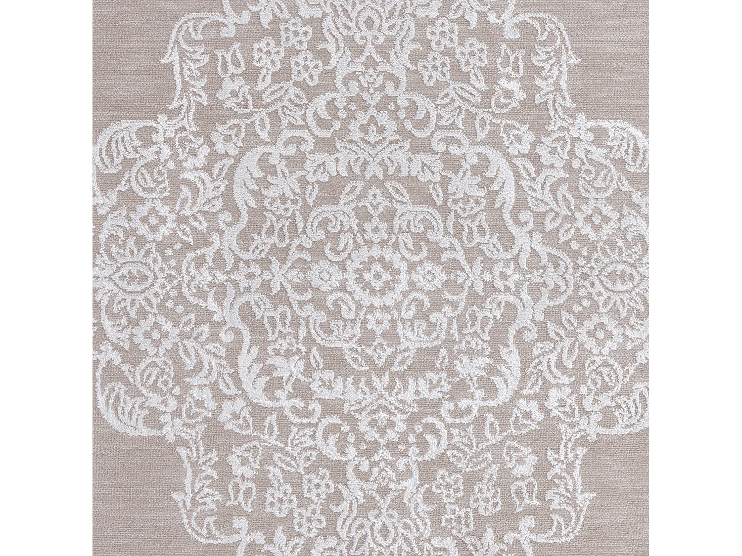 Tapis Vintage Oriental - Beige/Blanc - 80x150cm - ELIN