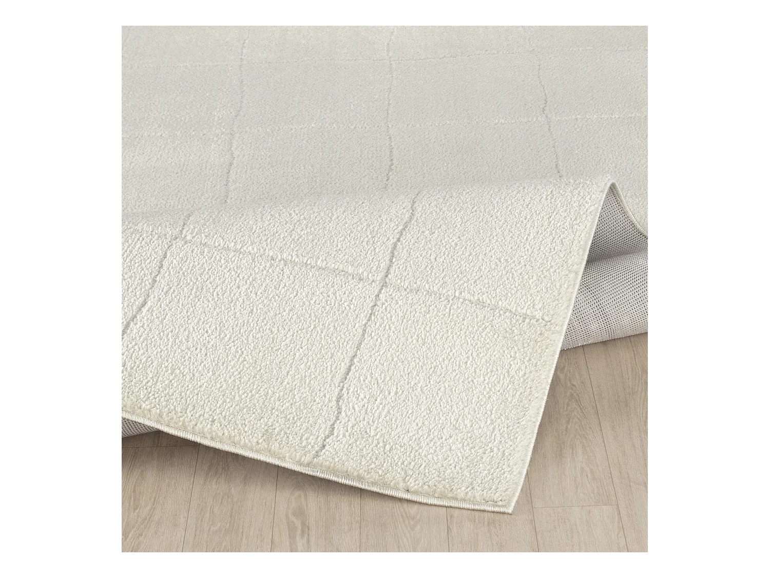 Tapis Scandinave Moderne - Ivoire - 200x275cm - HOPE