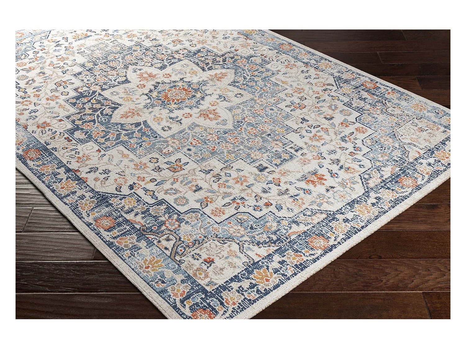 In-/Outdoor-Teppich - Blau/Beige - 200x275cm - SELMA