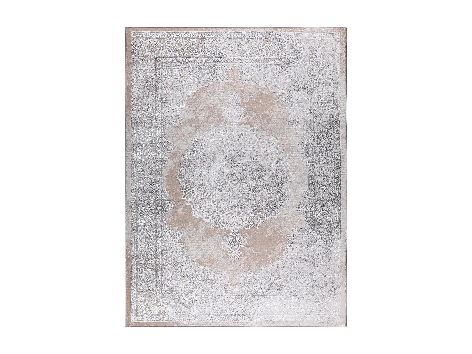 Tapis Vintage Oriental - Beige/Gris - 200x275cm - DEFNE