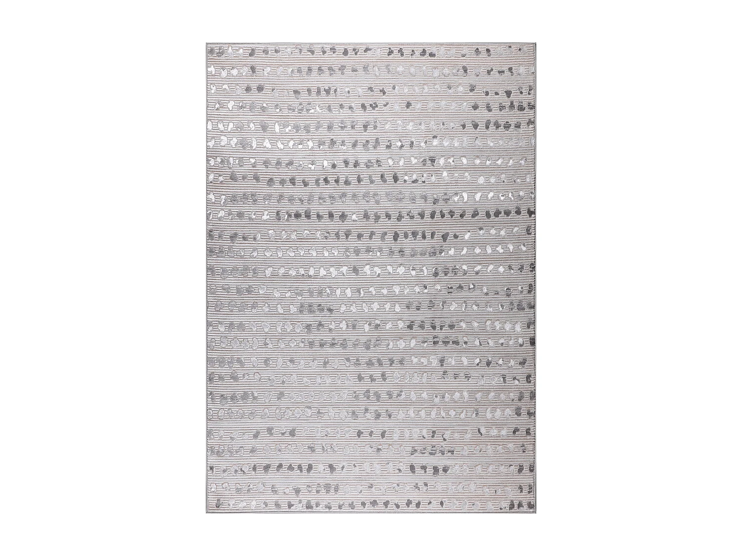 Tapis Scandinave à Pois - Gris/Blanc - 160x213cm - VALKIRIA