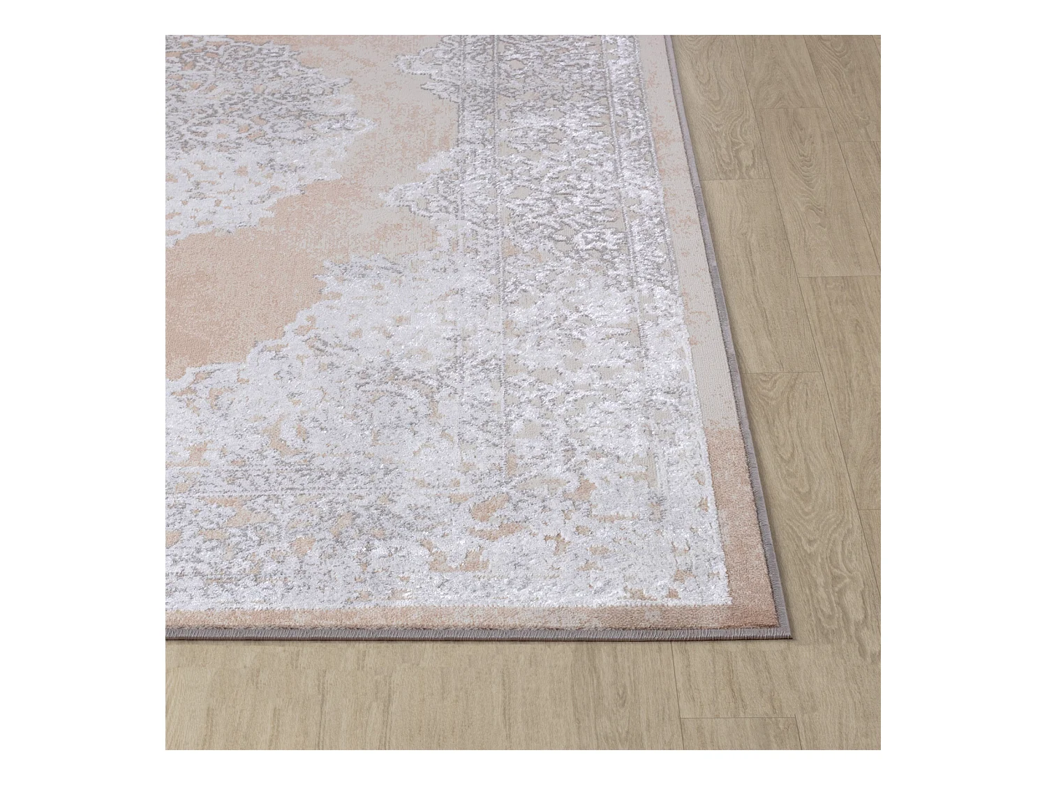 Tapis Vintage Oriental - Beige/Gris - 120x170cm - DEFNE