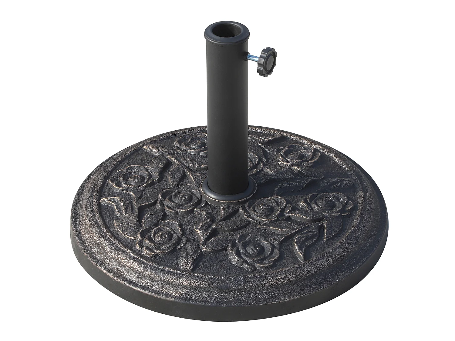 Base de sombrilla bronce ø45.5x31 cm Outsunny