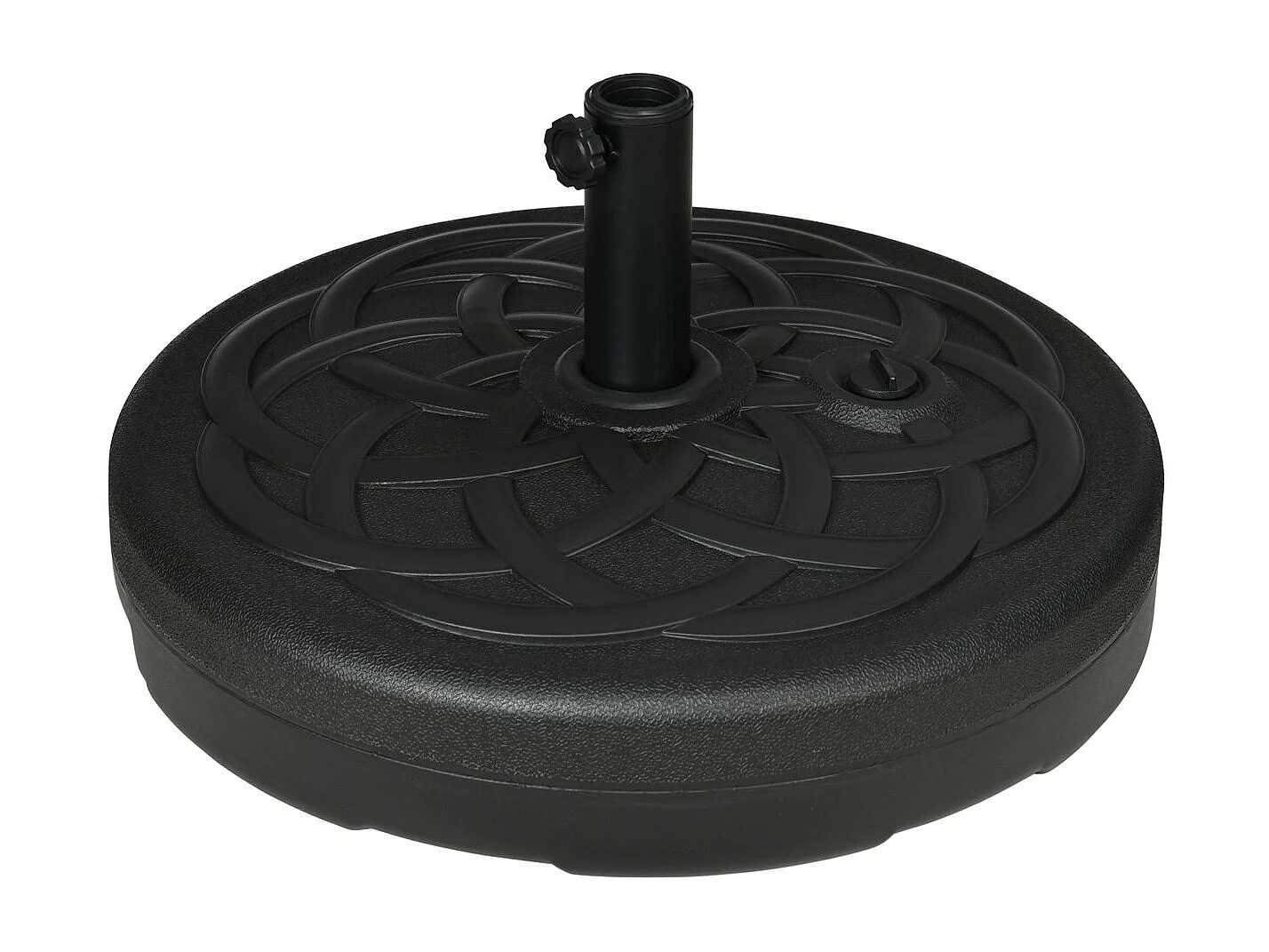 Base de sombrilla negro 56x56x30.5 cm Outsunny