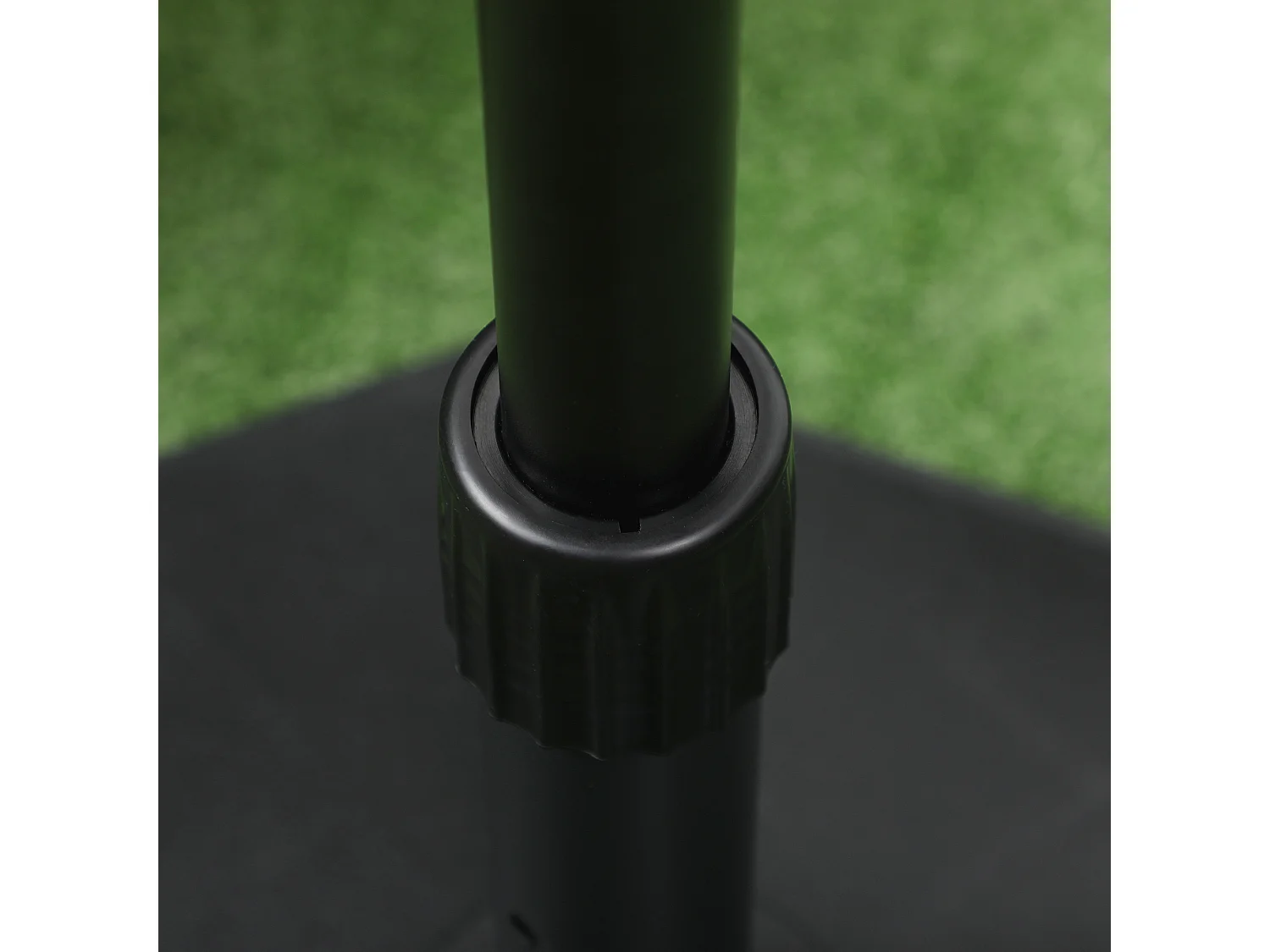 Base de sombrilla negro 46x46x39 cm Outsunny