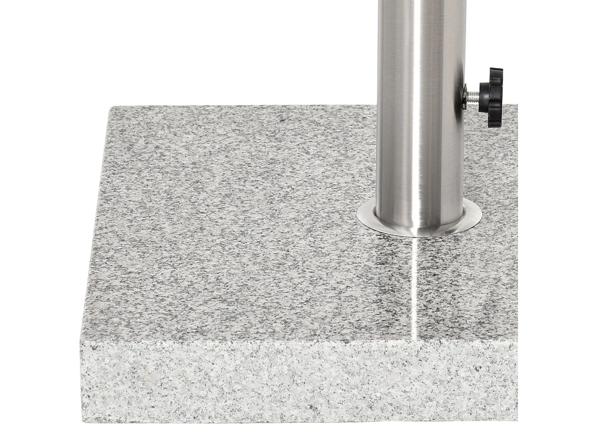 Base para sombrilla gris 42x42x36 cm Outsunny