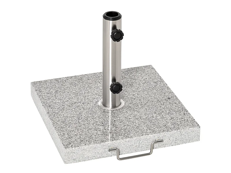 Base para sombrilla gris 42x42x36 cm Outsunny