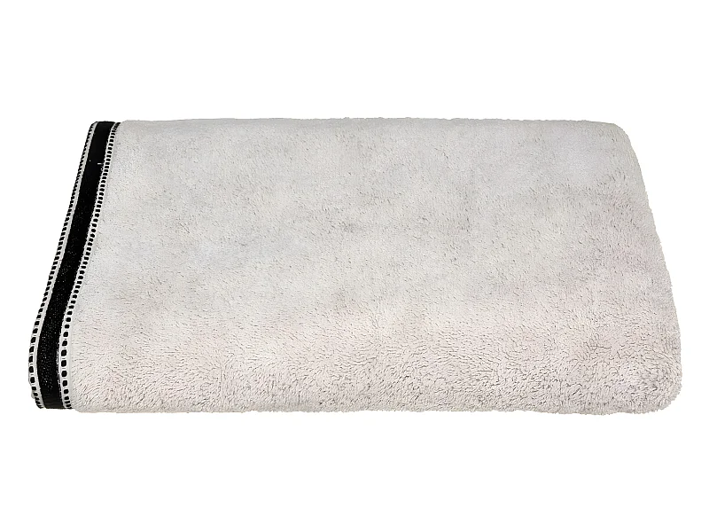 Baumwoll-Badetuch Beige Leinen 100 x 150 cm - Dick und Weich