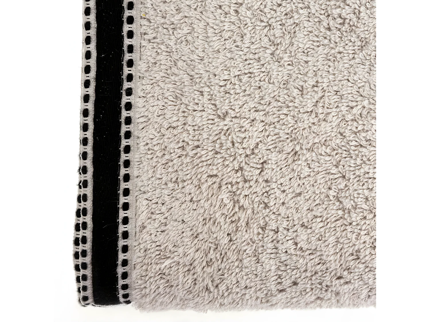 Drap de bain en Coton Beige Lin tissu éponge 100 x 150 cm