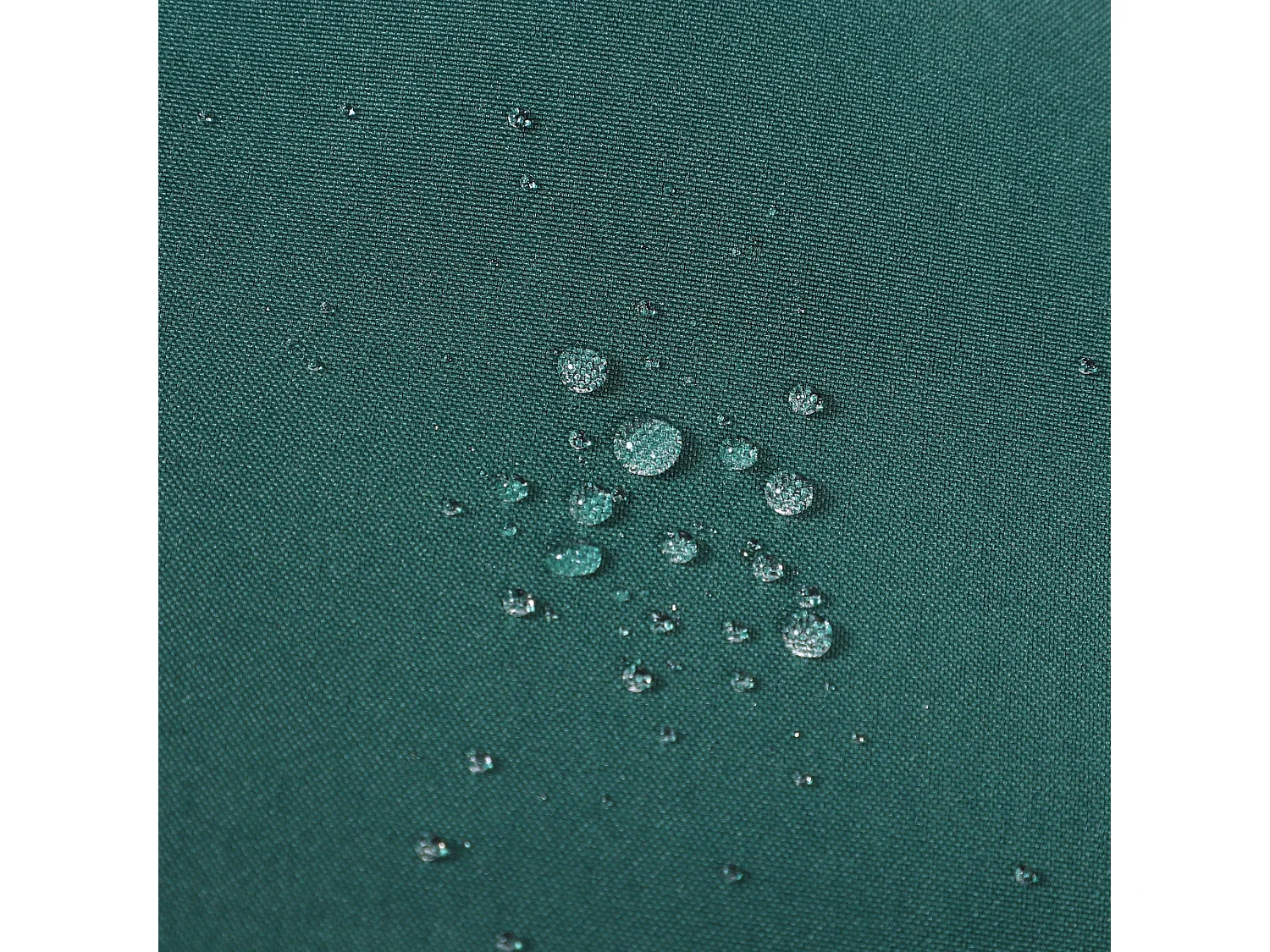 Sombrilla de jardín verde 260x260x235 cm Outsunny