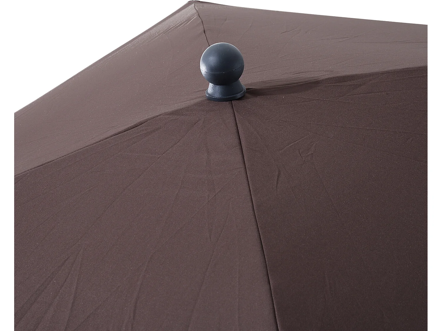 Sombrilla de jardín marrón 198x130x245 cm Outsunny
