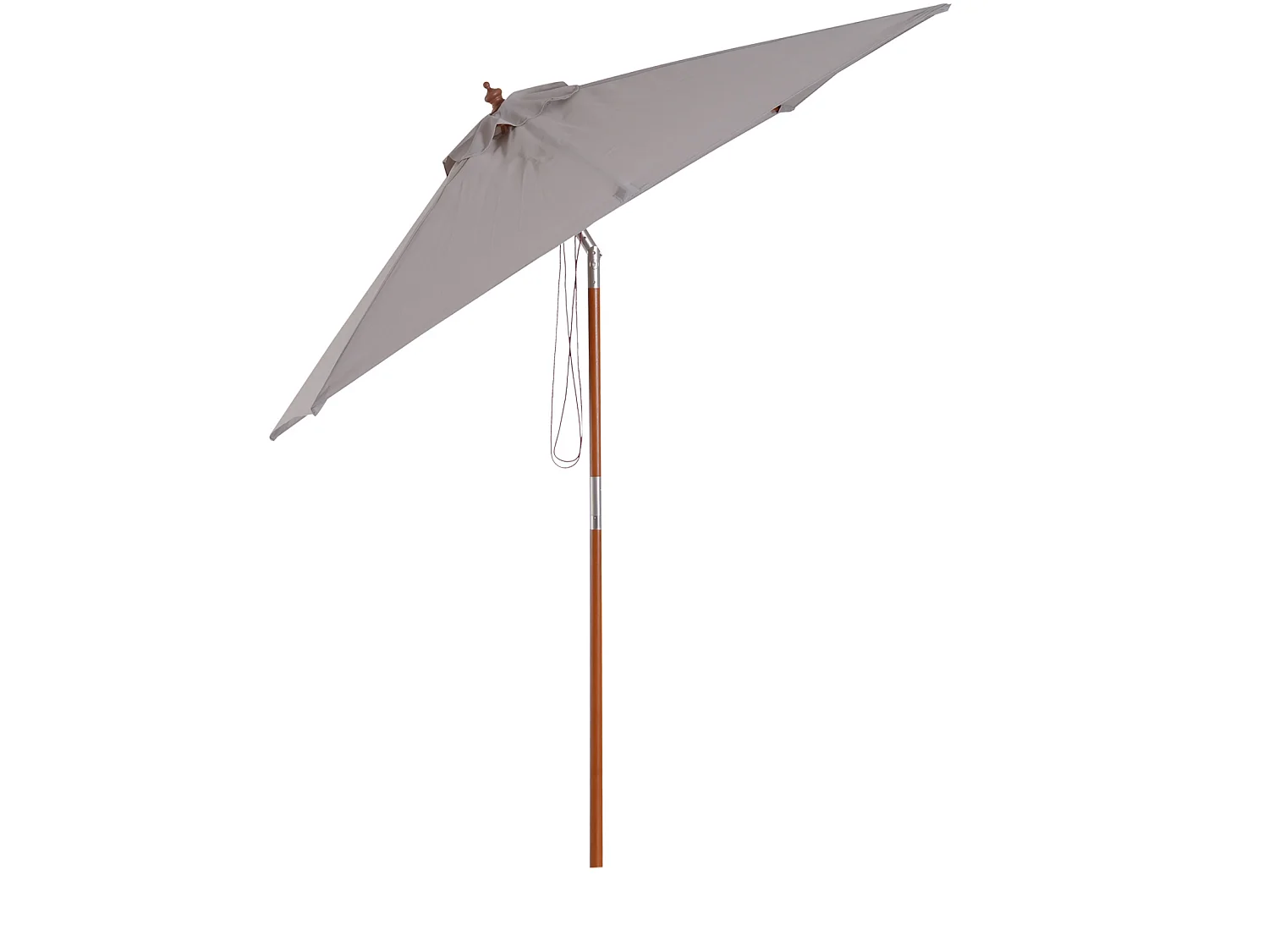 Sombrilla de jardín gris 200x150x230 cm Outsunny