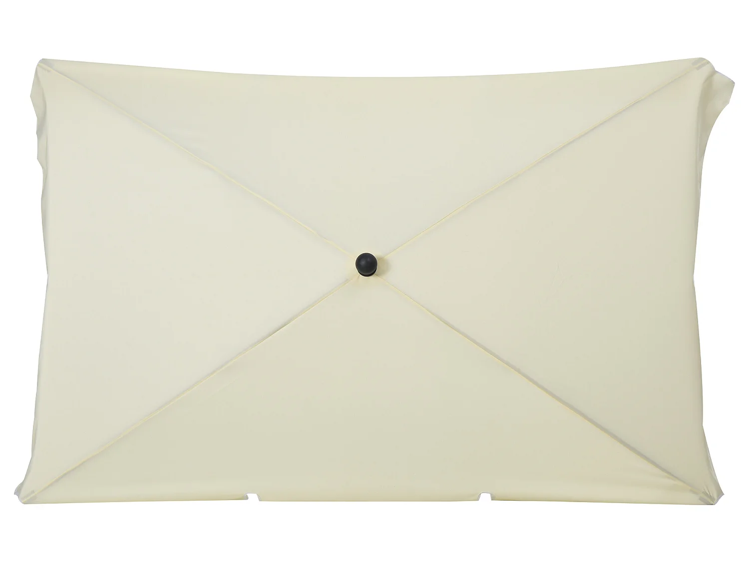 Sombrilla de jardín beige 198x130x245 cm Outsunny