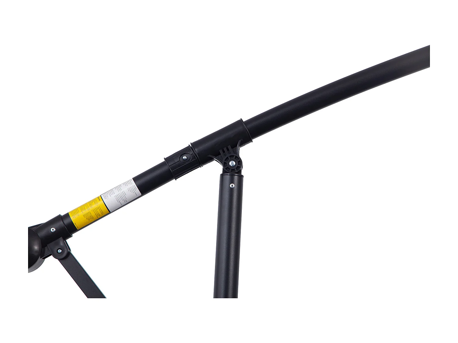 Sombrilla de jardín crema 295x295x245 cm Outsunny