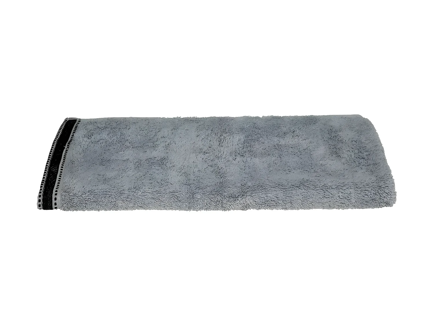 Serviette de toilette en Coton Gris Foncé tissu éponge 50 x 90 cm