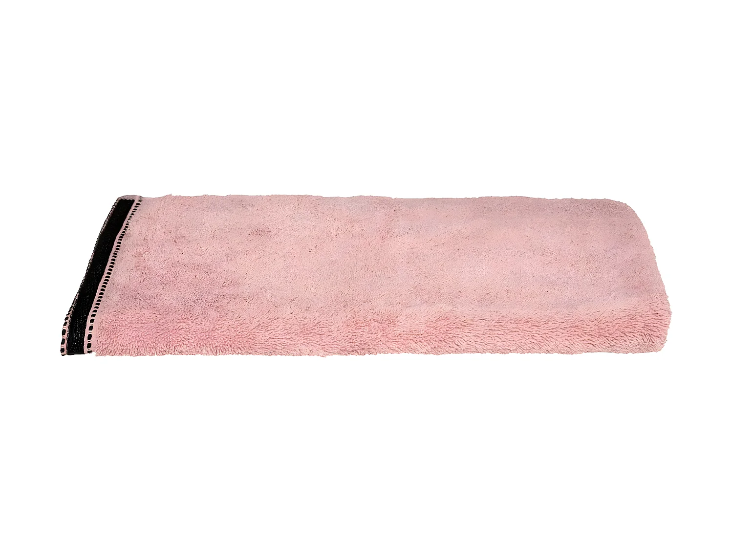 Serviette de toilette en Coton Rose tissu éponge 50 x 90 cm
