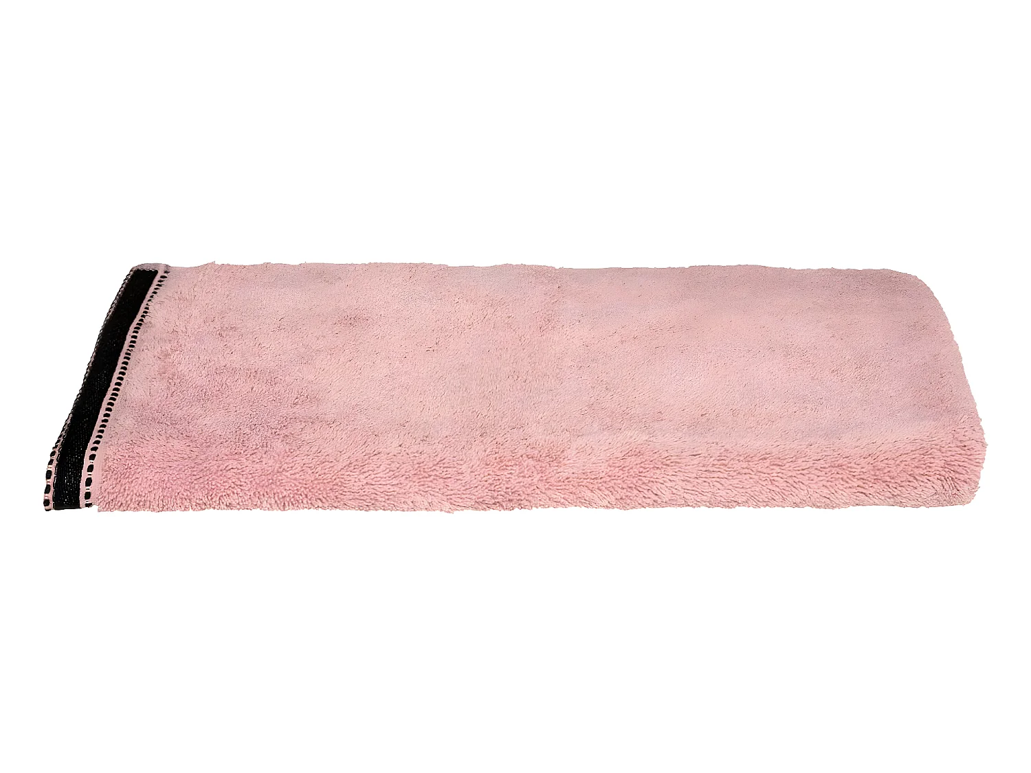 Serviette de toilette en Coton Rose tissu éponge 50 x 90 cm