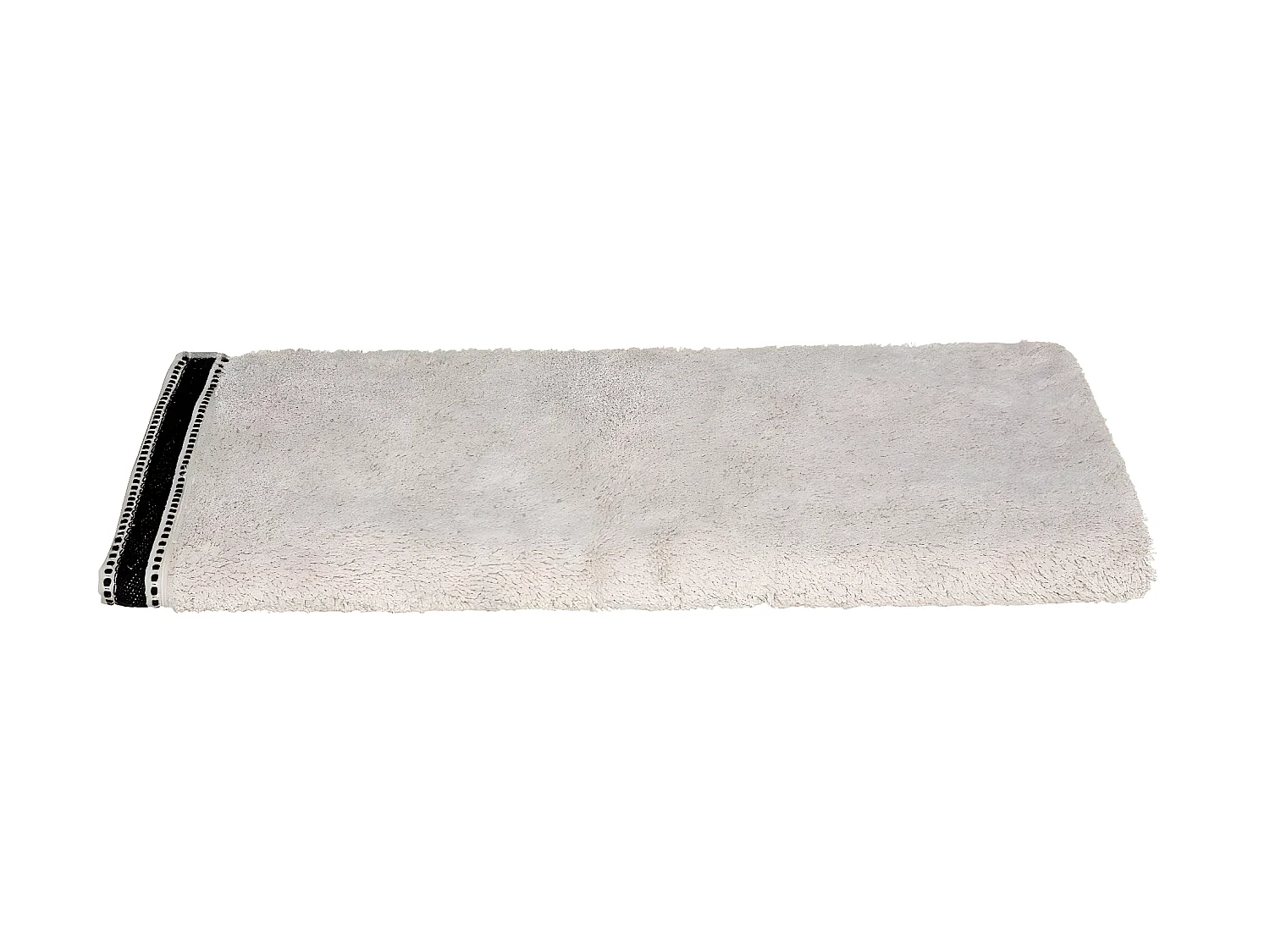 Serviette de toilette en Coton Beige Lin tissu éponge 50 x 90 cm