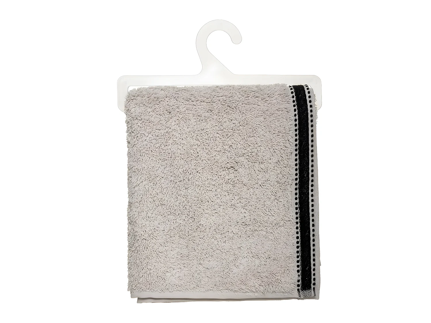 Serviette de toilette en Coton Beige Lin tissu éponge 50 x 90 cm