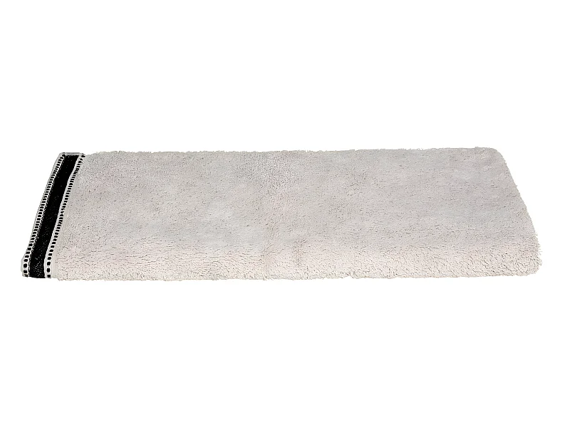 Serviette de toilette en Coton Beige Lin tissu éponge 50 x 90 cm