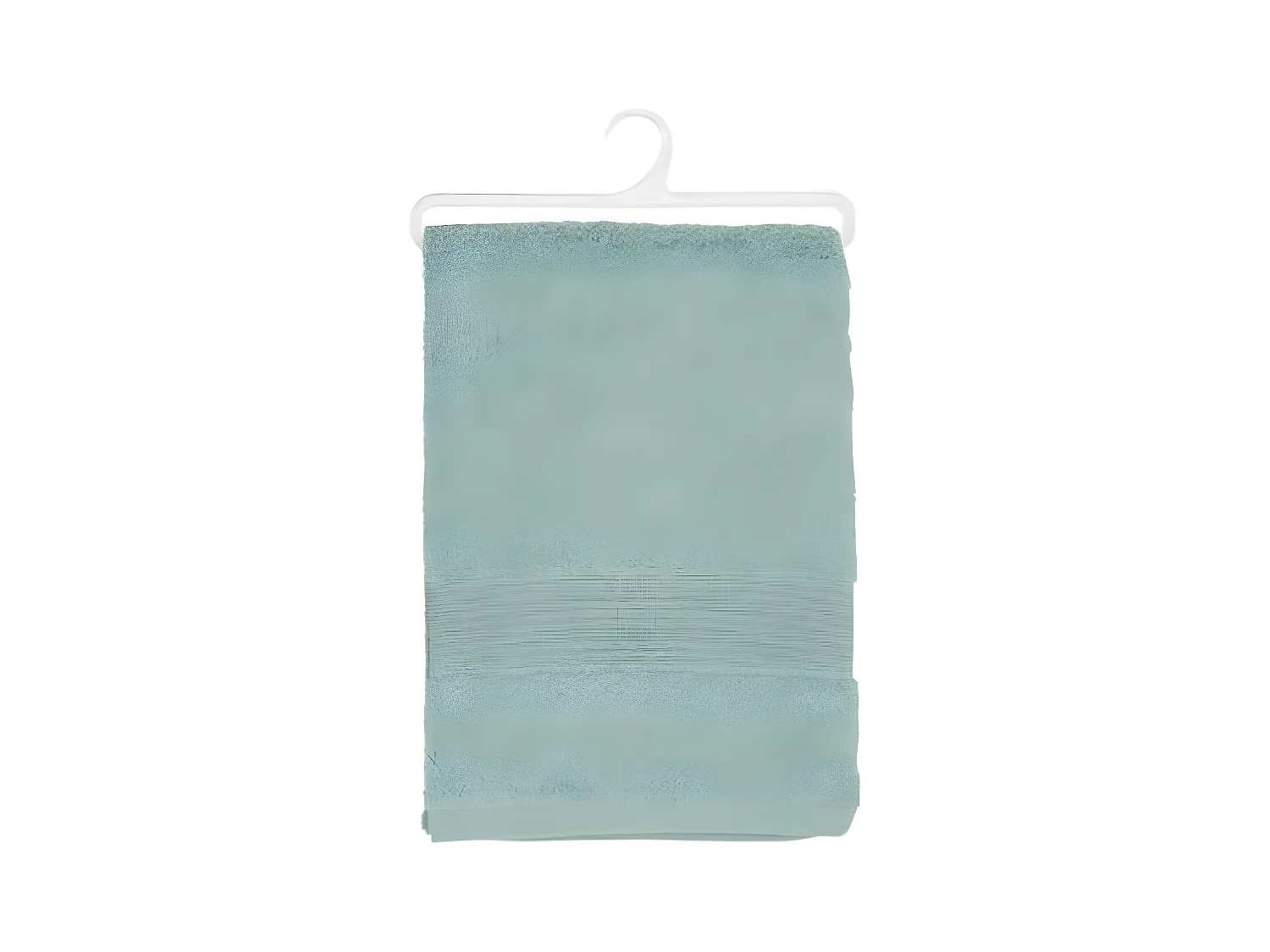 Serviette de toilette en Coton Vert givré tissu éponge 50 x 90 cm