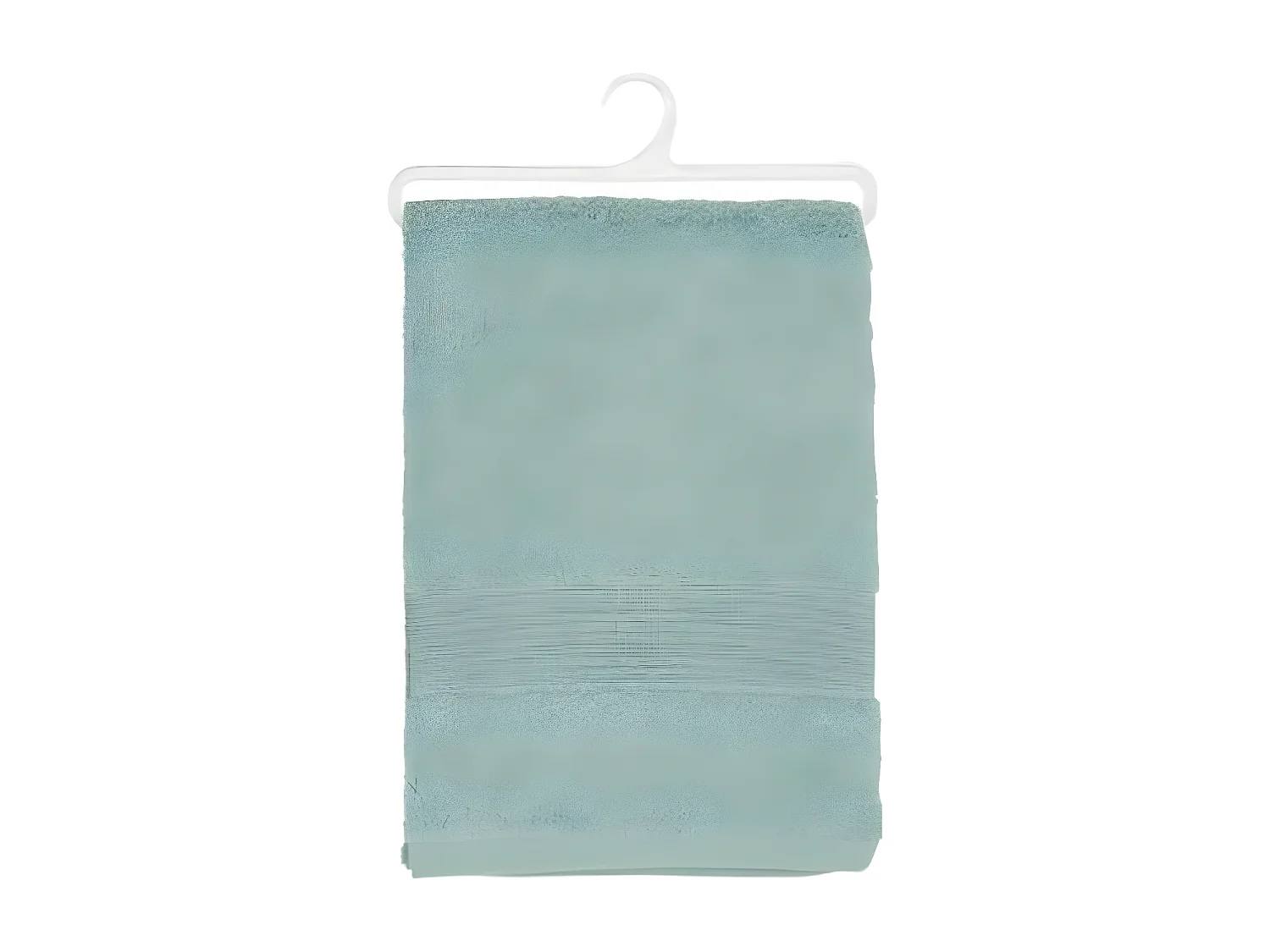 Serviette de toilette en Coton Vert givré tissu éponge 50 x 90 cm
