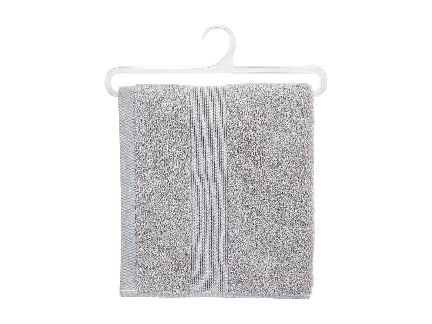 Serviette de toilette en Coton Taupe tissu éponge 50 x 90 cm