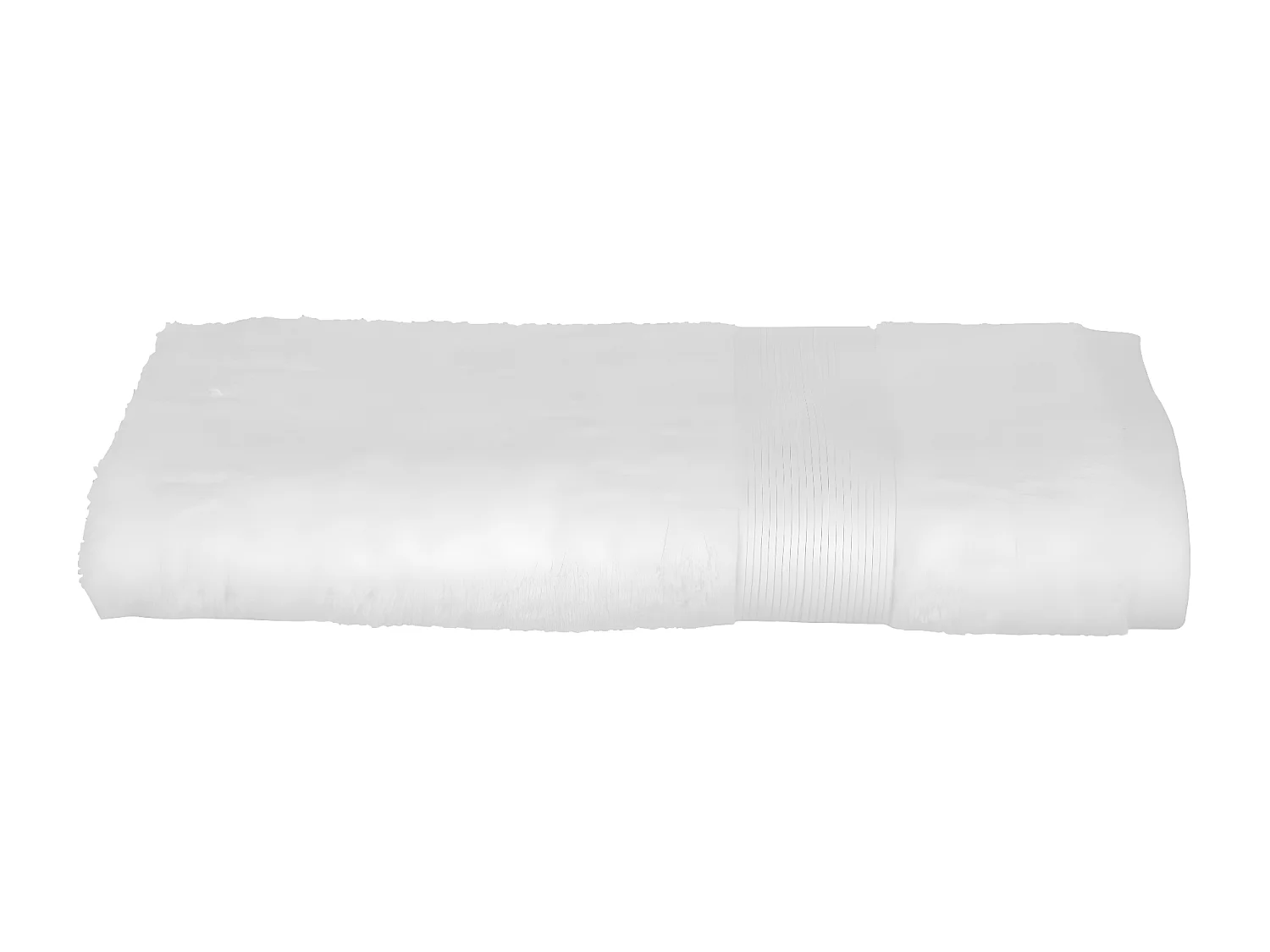 Serviette de toilette en Coton Blanc tissu éponge 50 x 90 cm