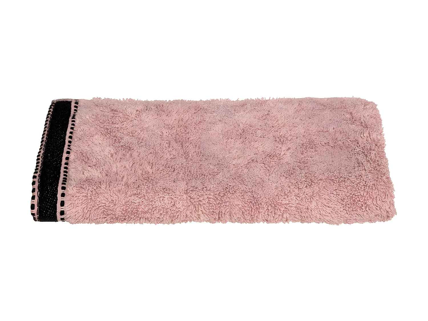 Serviette de toilette en Coton Rose tissu éponge 30 x 50 cm