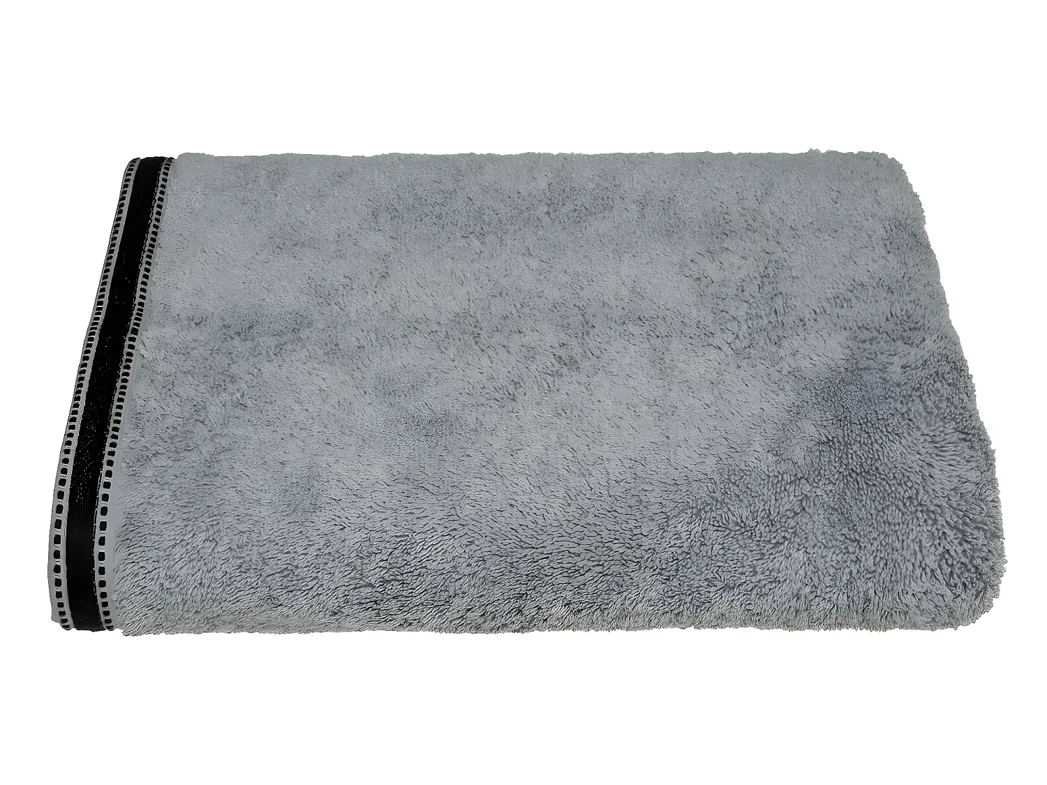 Drap de bain en Coton Gris Foncé tissu éponge 100 x 150 cm