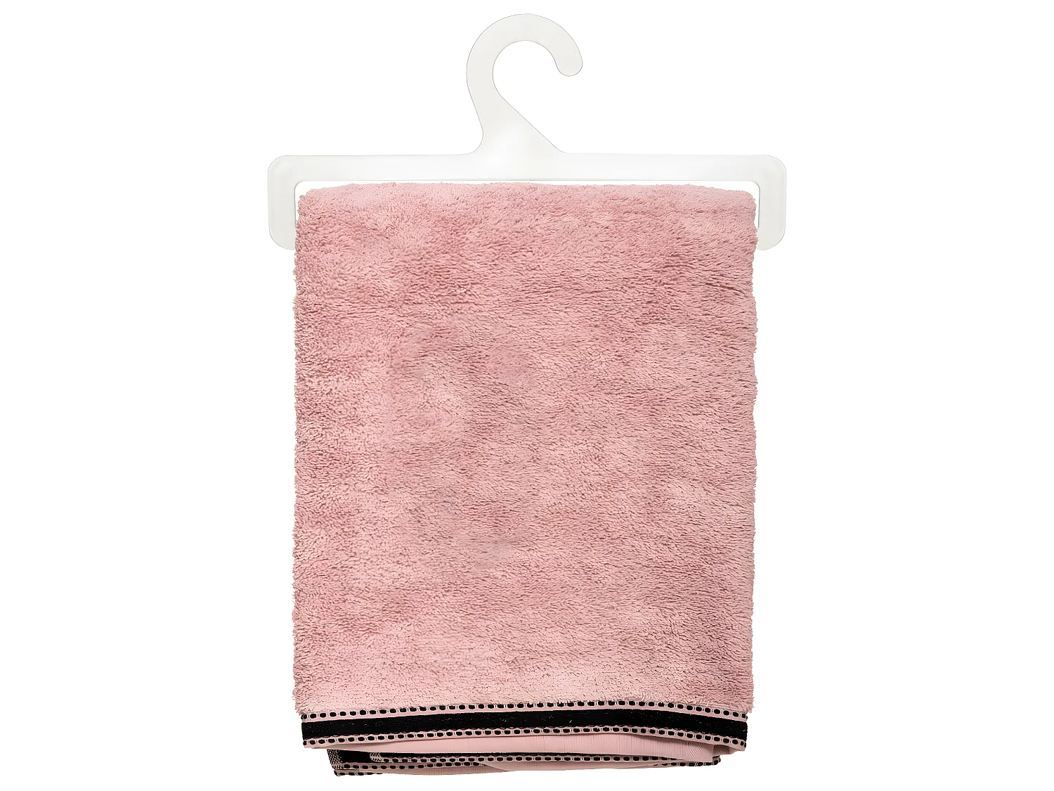 Drap de bain en Coton Rose tissu éponge 100 x 150 cm