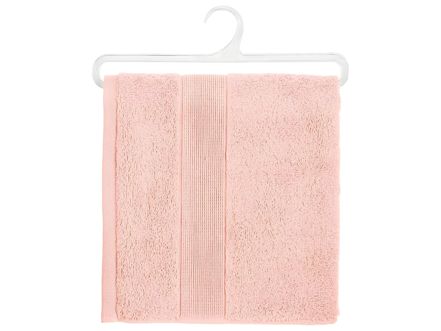 Serviette de toilette en Coton Rose tissu éponge 50 x 90 cm